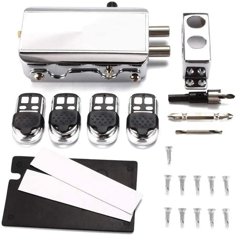 Smart Wireless Electronic Deadbolt Lock With Keyless Entry No Keys Needed, Anti Theft Home Security System, stainless steel components