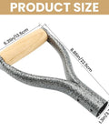 D Grip Shovel Handle Replacement With 32mm Inner Diameter Metal Core And Wooden Grip Workhorse Heavy Duty Spade Size Dimensions