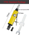 No Nonsense 25000 RPM Pneumatic Die Grinder with wrenches, 155mm long, ideal for precision milling and engraving.