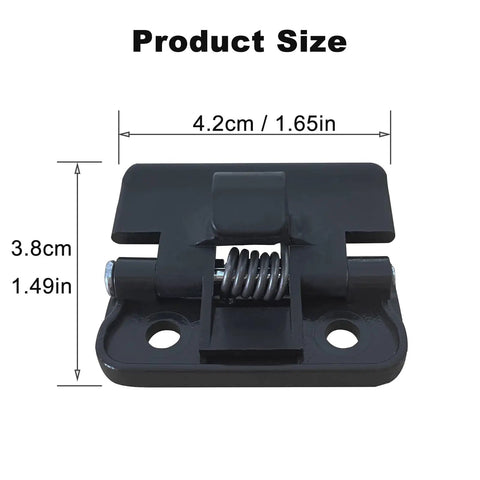 Product size diagram of Center Console Lid Latch For Toyota 4Runner 2010 To 2019 RAV4 2006 To 2012 And 2014 To 2016 Yaris 2007 To 2016