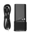 Beefy 130W USB C Fast Charge Laptop Charger Adapter For XPS 15 2in1 9575 with power supply cord, black design