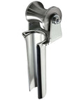 Beefy 3 Inch Conduit Cable Puller Sheave For Smooth Wire Installation With Dual Bearing Structural Support, side view