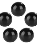 Five Pack Black Round Ball Knobs With M8 Female Thread 32mm Diameter Bakelite Lever Knobs For Machinery Replacement Part And Tool Lever Handles
