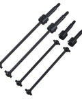 Top Shelf Steel Drive Shaft And Wheel Stub Axle Dogbones Adapter With Axle Hub For Wltoys 144001 14 Scale RC Car Buggy, 8 piece set.