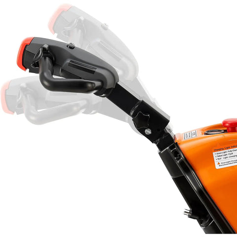 Heavy Duty Electric Powered Tugger With 2,200 Lbs Capacity To Easily Haul Massive Loads Through Tight Spots and Move Gear Around Obstacles safely using precision controls.