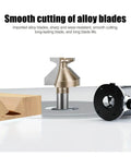 R8 Arc Bending Router Bit Set In 6/8/12mm And 14 Or Half Inch Shank Size showing smooth cutting alloy blades on wood.