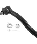 2 Piece Front Outer Tie Rod Ends Replacement Kit For Lexus ES300 2002 2003, Toyota Camry 2002 2003, Highlander 2001 2003 ES3601 ES3600 Front Left Right, black steel rod end with hardware