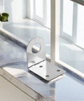 Built To Last Heavy Duty Stainless Steel Faucet Mounting Bracket For Water Filtration Systems Right Angle Wall Plate Holder