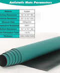 Pro Grade Anti Static Rubber Soldering Mat Roll High Temp Resistant Work Surface For Circuit Repair On PC Phone Tablet Detail