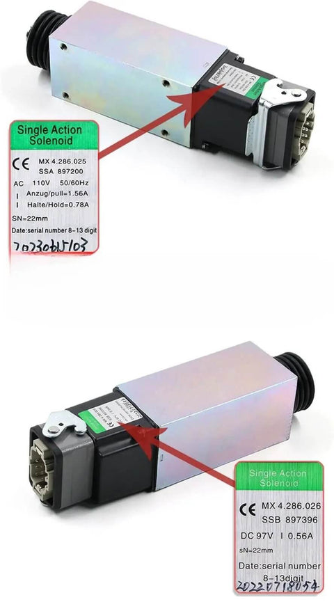 Heavy Duty Escalator And Elevator Brake Kit 110V Compatible With 9500 Electromagnet Brake 897200 Industrial Pro Grade Magnet