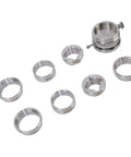 Pro Grade Watch Movement Fixing Kit, 8 Piece Stainless Steel Movement Holder Base With Repair Tools, Compatible With 2824 2671 7750 2000 8500 3100 3135 Movements