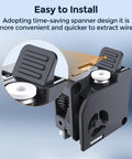 K2 Plus Combo Extruder Kit Sweet Upgrade With Built In Filament Break Sensor For 3D Printers Like K2 Plus And K2 Pro Zero Distance Feed Design Easy Install Durable Feeding System And Smooth Printing Performance close-up extruder part