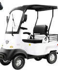 Electric Golf Cart For Adults With 800W Motor, 25 Mile Range, Sweet 12 Mph Cruising, Built Tough Frame For Golf Courses and neighborhood rides.