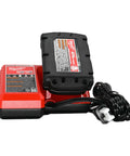 Compact Half Inch Hammer Drill Driver Kit M18 cordless quick charger and 1.5Ah battery, designed for fast construction jobs.