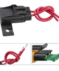 Six Pack Inline Fuse Holders 30 Amp Waterproof Blade Fuse Holder with Cover for Vehicles Boats Trucks Marine RVs