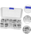 60 Pack Assorted Glass Tube Fuses Kit For Home Appliances Electronics And Auto Use 5x20mm Fuses 0.5A To 20A Pack With Portable Carry Case