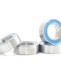 Beefy Cartridge Bearings 15x24x7mm Chrome Steel Sealed With Grease Double Row 3802LLU For Hubs Pivot 4 Pack Heavy Duty Cart Bearings With High Load Capacity, four sealed bearings