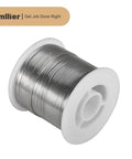 Sixty Percent Tin and Forty Percent Lead Rosin Core Solder Wire for Electrical Soldering, One Pound Pack, Diameter 0.031 Inch (0.8mm)