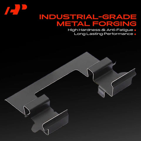 Premium Front Side Disc Brake Hardware Kit For Nissan Titan Armada And Infiniti Qx56 With Reference Number 13496Q Get Your Ride Running Smooth Like Butter Today, metal brake clip