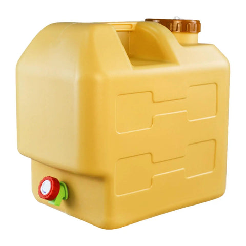 20L Water Storage Container With Spigot For Easy Pouring No Leaks HDPE Tank Built To Last Handle Jug
