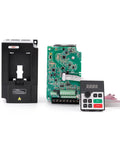 5.5KW VFD Inverter For CNC Spindle Motor Converts Single Phase To 3 Phase 220V 25A 0-2000 Hz with control panel and casing