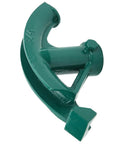 Heavy Duty 3/4 Inch Manual Pipe Bender For Galvanized And Aluminum Tubes showing a green cast iron bender for accurate bends.