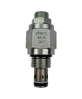 Pressure Relief And Balancing Valve For Low-Flow Hydraulics, Built To Last Shut-Off And Load-Holding Control, Check Valve For Power Outages, Solenoid Operated, Threaded Cartridge Valve, Single Color Finish, metal threaded cartridge