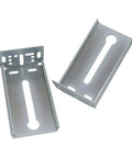 Rear Mounting Brackets For Drawer Slides 6 Pairs B4502, steel, zinc finish, for 1.77 inch drawer slides in face frame cabinets with screws
