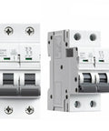Tough As Nails 2 Pole Din Rail Mini Circuit Breaker Boasts Knockout Overload And Short Circuit Protection Up To 63 Amps 230V Ac for home use.