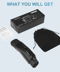 Tesla To J1772 Charging Adapter Connector, Max 60 Amp 250 Volt Electric Vehicle Converter with instructions and carry pouch.
