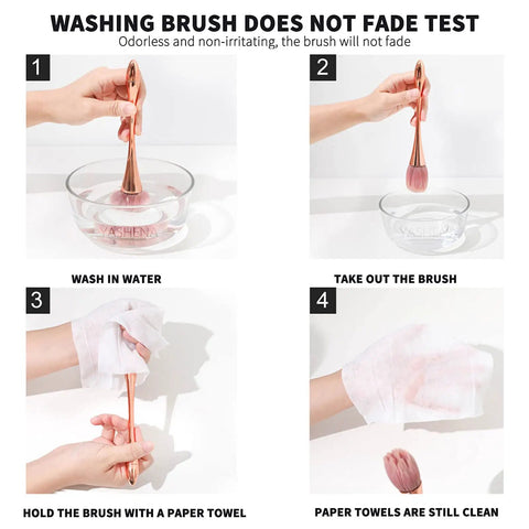 Testing 2 Pack Nail Dust Brush Cleaners For Acrylic Dip Powder Makeup And Blush Large Manicure Cleanup Tools For Durability