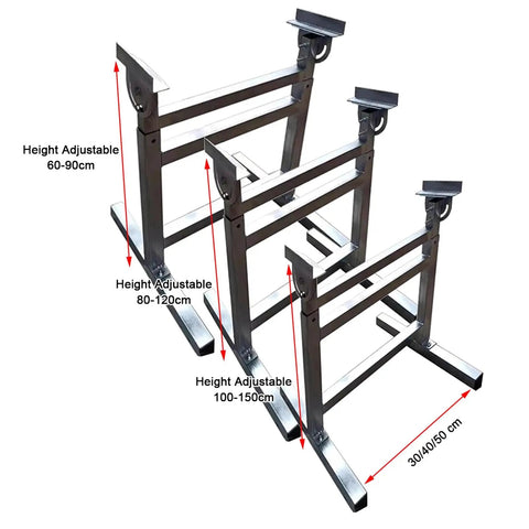 Top Shelf Adjustable Height Conveyor Support Legs And Light Duty Roller Stand Crafted From Premium Rust Resistant Stainless Steel For Smooth Woodworking Operations Today with adjustable height markings.