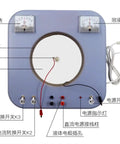 Hands On Lorentz Force Demonstrator For Electron Beam Experiments featuring labeled components and power connectors.