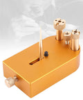 Pro Grade Watch Repair Balance Wheel Bracket Movement Holder, metal, setup for precision adjustment on bench