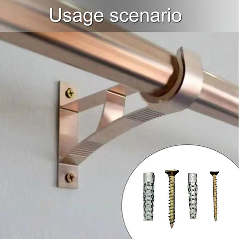 Heavy Duty Metal Expansion Anchors With Screws 50 Pack For Hollow Walls, Tough As Nails High Strength Expansion Fasteners For Drywall Concrete Brick Masonry, Wall Repair Anchor Kit With Screws And Bolts. Wall-mounted bracket with M6 metal anchor and screw