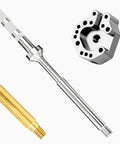 Multi Pin Controller Soldering Iron Tip Kit With TS100 And 936 Adapters, Chrome Plated Copper Tips For Fast Heat Transfer And Precision Alignment, Gamer Grade Desoldering For PS5 PS4 Xbox Series X And S Xbox One And Switch Controllers. chrome tip and adapter set
