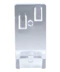 Tough As Nails 12 Pack Clear Polycarbonate Cabinet Shelf Support Pins with self-locking design for secure shelf installation.