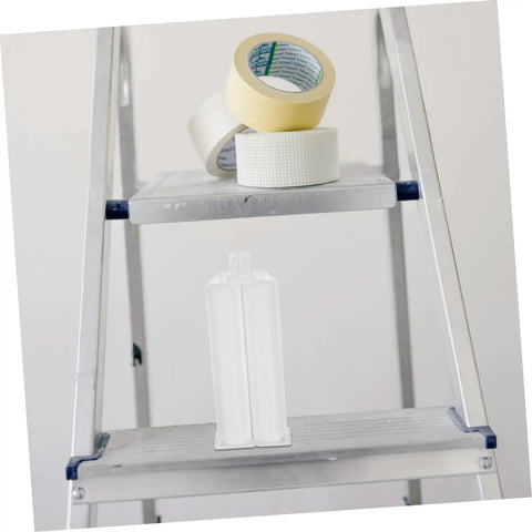 Dual Component Adhesive Dispenser Tubes With Precise Glue Dispensing And Steady Flow Control 50ml Resin Cartridges Portable Plastic Cartridges For Outdoor Repairs And Construction Projects, plastic tape rolls on ladder