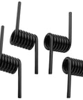 Get Your Tailgate Gear Sorted With These Badass Trailer Ramp Coil Springs Compatible With 1.5 Inch Shafts Replacing RS16933LH RS16933RH, black, coil spring set.