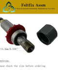 Replacement Collet Nut For Quarter Inch Collets And Router Systems Fits 2485-20 2486-20 48-66-2485 48-66-2486