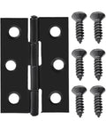 Rotating Concealed Door Hinges Fittings 2 Inch Stainless Steel Folding Door Hinge with Screws visible in package