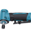 Heavy Duty Cordless Die Grinder For Polishing Sanding And Surface Prep Featuring Dual Rechargeable Lithium Batteries With Swift Us Plug Charger and Beast Mode Power Delivery, side view showing design and features.