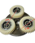 36T Nylon Gear Set For G060 48V 750W 500W Hub Motor Replacement Parts For Fat Tire Ebike ABS Plastic Pinion Assembly