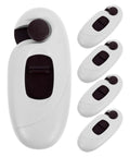 Kid Proof Cabinet And Fridge Locks With Double Button Design, 5 Pack, Easy Installation, Durable Brown ABS Material