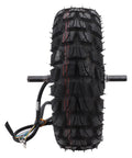 11 Inch Hub Motor For Electric Scooters And Small Motorcycles, Brushless High Power 500W To 1800W, Rubber Tire, Aluminum Housing