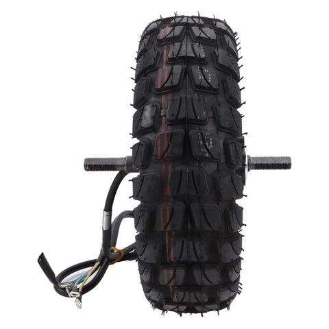 11 Inch Hub Motor For Electric Scooters And Small Motorcycles, Brushless High Power 500W To 1800W, Rubber Tire, Aluminum Housing
