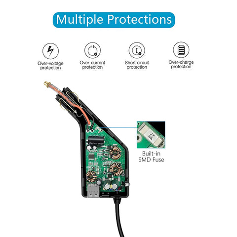 3 In 1 Battery Charger Hub For DJI FPV Drone And Remote Controller with multiple protections and built-in SMD fuse