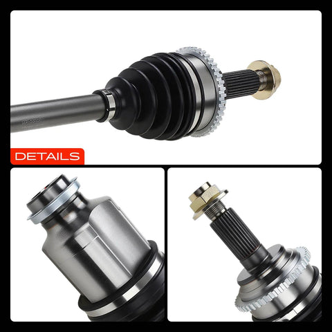 CV Axle Shaft Assembly Front Right Passenger Side OEM Grade For Ford Fusion 2006 2012 Lincoln MKZ 2012 Mazda 6 2003 2008 Mercury Milan