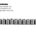 Stainless Steel Slotted Sleeve Screw Repair Kit 10 pcs insert nut with male thread for aviation automotive electronics machinery