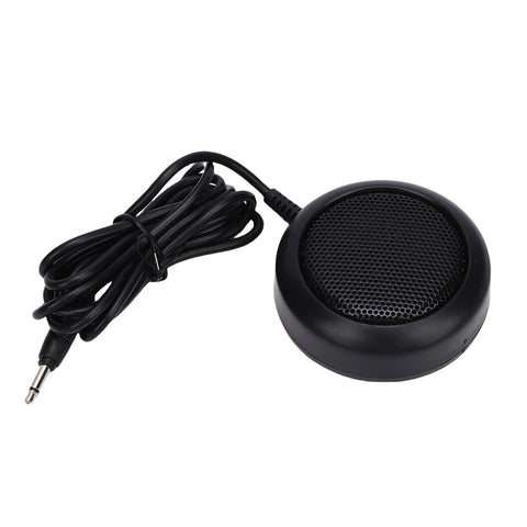 Tough 1W Car Radio External Speaker With 3.5mm Plug, Heavy Duty ABS Shell For Mobile Transceivers And Ham Radios, Clear Audio
